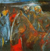 Horsemen, 1989, 135x135