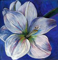 White Flower, 2006, 90x90